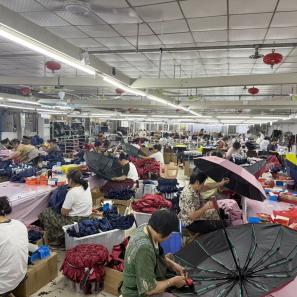 Umbrella Factory Workers