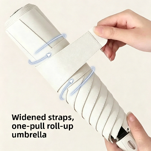 Automatic 3-Fold UV Umbrella | Lightweight Sun & Rain Umbrella